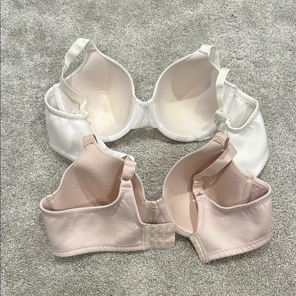 (2) Vanity Fair Women's Intimates in White and Pink - Picture 2 of 4